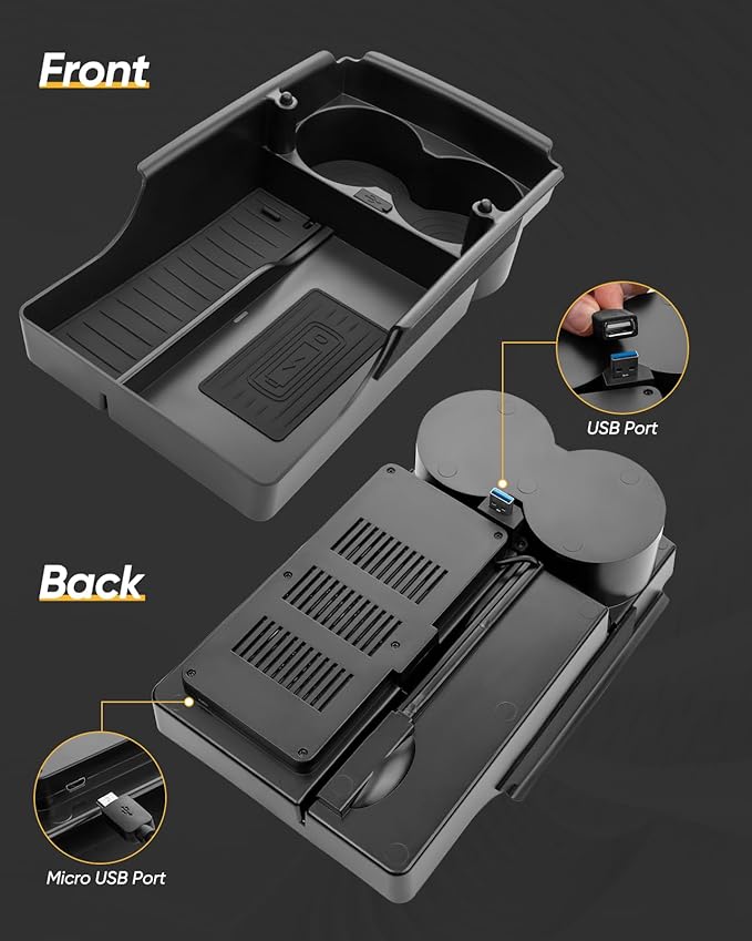 CARxion® for Model S & Model X Wireless Charger (2016-2019, OEM Car Accessories)