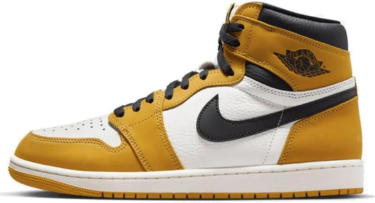Air Jordan 1 Retro High OG Yellow Ochre (DZ5485-701, Yellow Ochre/Sail/Black)
