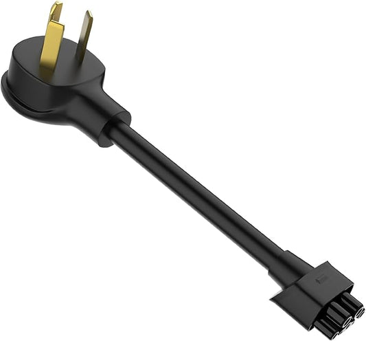 10 Inches NEMA 10-30 Adapter for Tesla Gen 2 Mobile Charger, Max 24Amp, Only Work for 240/250V Outlet, Compatible with Tesla 3/S/X/Y (Model S/X Vehicles Made Before 2018 are not Supported)