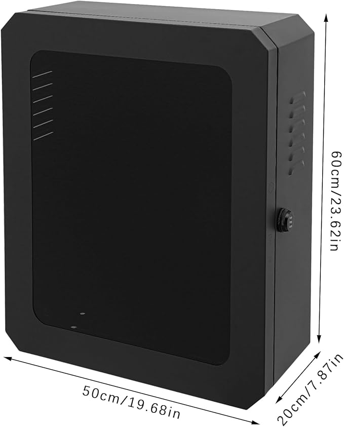 Electric Vehicle Charging Stations, Dustproof Charging Station Protection Box for Tesla Gen 3 Wall Connector, Waterproof Indoor/Outdoor Charger Box with Combination Lock & Protective Covers for Home