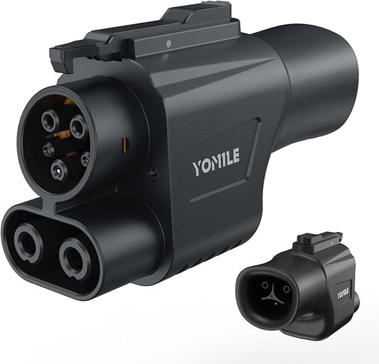 2025 Upgraded for Tesla Supercharger to CCS1 Charging Adapter Max 500A, 1000V- Fast Charge NACS to CCS Charging Adapter Compatible with Tesla Supercharger [Check with Your Automaker for Compatibility]