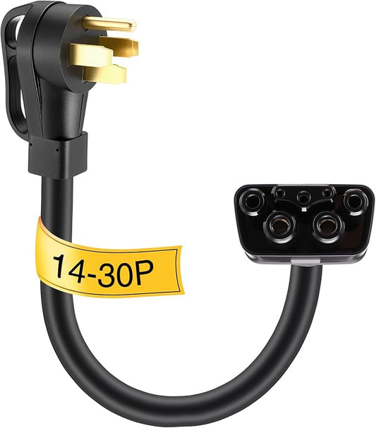 16" Adapter Compatible with Tesla Gen 2 Mobile Portable Charger Connect Mobile Charger to Handle(not Compatible with Pre-2018 Model S/x Vehicles)(14-30p)