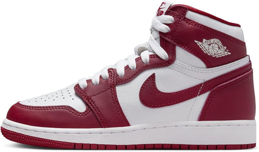 Big Kid'S 1 Retro High OG Artisanal Red Wht/Team Red (FD1437 160)