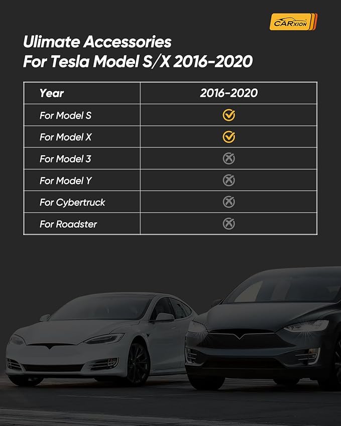 CARxion® for Model S & Model X Wireless Charger (2016-2019, OEM Car Accessories)