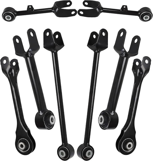 Rear Upper Lower Control Arm Compatible With 2017-2023 Tesla Model 3 2020-2023 Tesla Model Y 1044423-00-G 1044427-00-C 1044431-00-G 1044444-00-A Toe Link Fore Link Kit