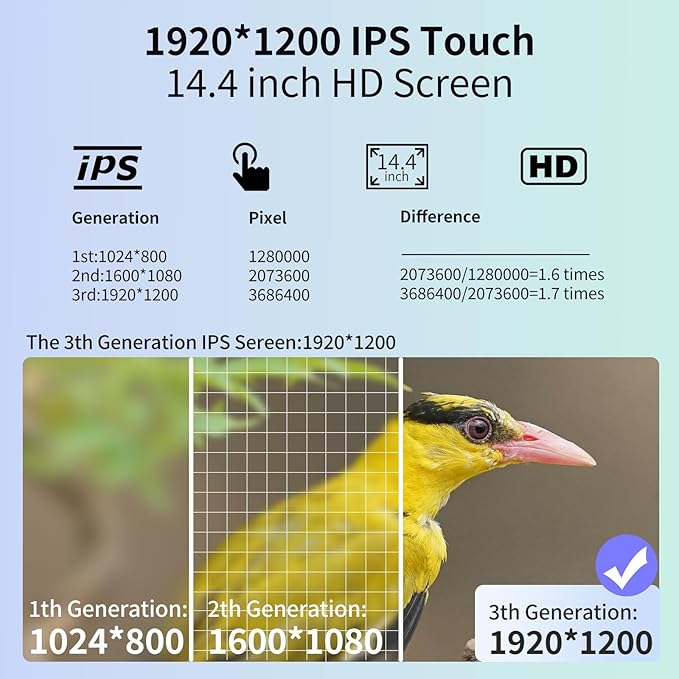 Car Radio for Chevrolet Silverado GMC Sierra 2014-2019 Stereo Replacement Head Unit 14.4 Inch 2K IPS Touch Screen Tesla Style Carplay Android Auto GPS Navigation Multimedia Play OEM 4.2 Inch（Silver）