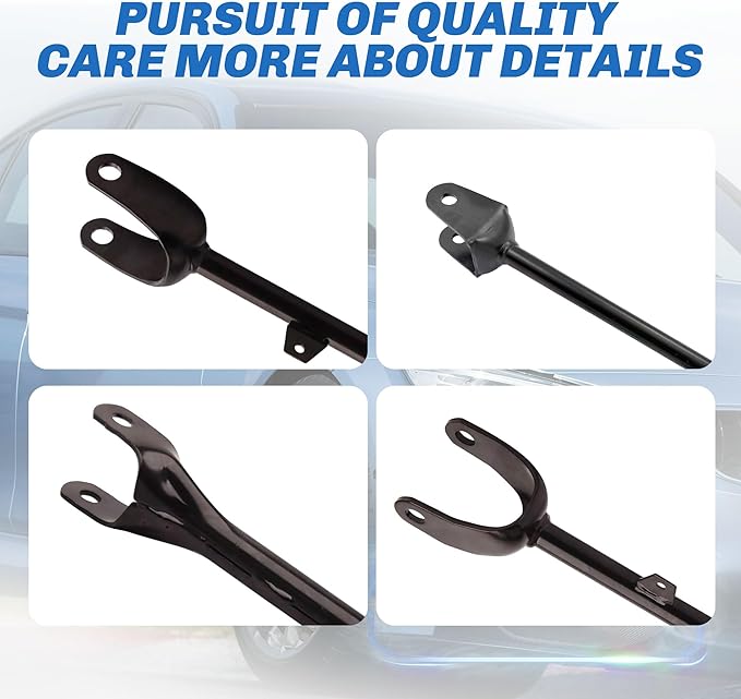 Rear Upper and Lower Control Arm Kit Toe Link & Fore Link 8 Pcs Compatible With 2017-2023 Tesla Model 3 Model Y Rear Control Arm Kit, 1044423-00-G, 1044427-00-C, 1044431-00-G, 1044444-00-A