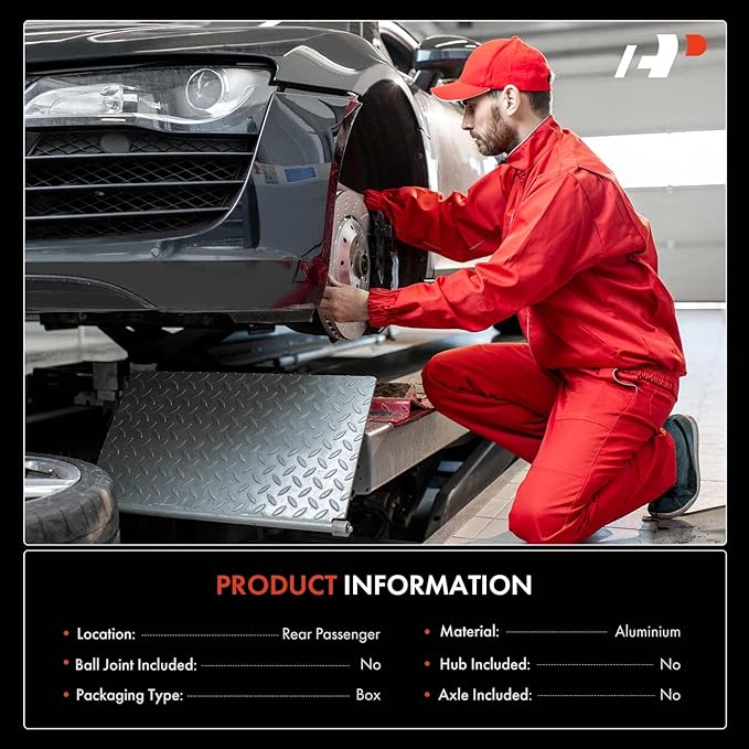 A-Premium Rear Suspension Steering Knuckle Compatible with Tesla Model Y 2020 2021 2022 2023, Right Passenger Side