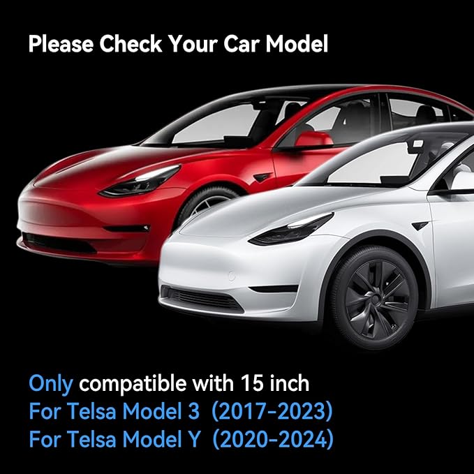 15 inch Screen Protector for Tesla Model Y /3 Accessories (No for 3 Highland & Y Juniper), [9H & Anti-scratch & Fingerprint] Front Protector for Model Y (2020~2024) Model 3 (2017~2023) - Glossy