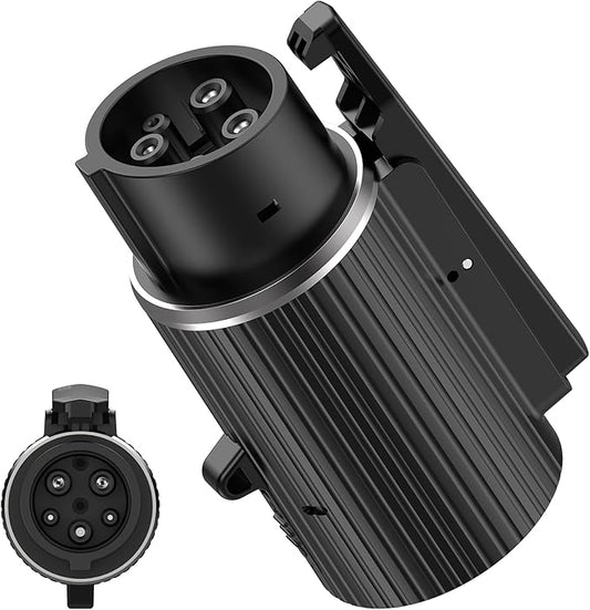 Unitek Tesla to J1772 Charging Adapter Max 60 Amp 240V Fit for All J1772 Evs Anti-Drop Lock EV Charger Adapter Works with Tesla High Power Wall Connectors Destination Chargers Mobile Connectors