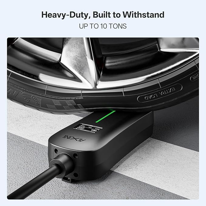 Level 1&2 EV Charger,J1772 16A EV Charger with 25FT Extension Cord Cable,Portable Electric Car Charger 240V NEMA 6-20 Plug&120V NEMA 5-15 Adapter for All SAE J1772