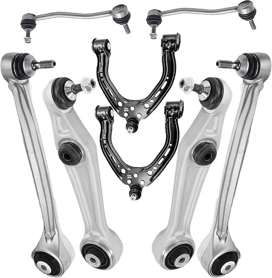 Suspension Front Control Arm Kit Compatible With 2012-2016 Tesla Model S Sway Bar Link Front