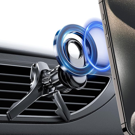 for MagSafe Car Mount, Air Vent Phone Holder Car, Hands Free Cell Phone Holder Clip Car fit iPhone 17 16 15 14 13 Pro Plus Max Cradles