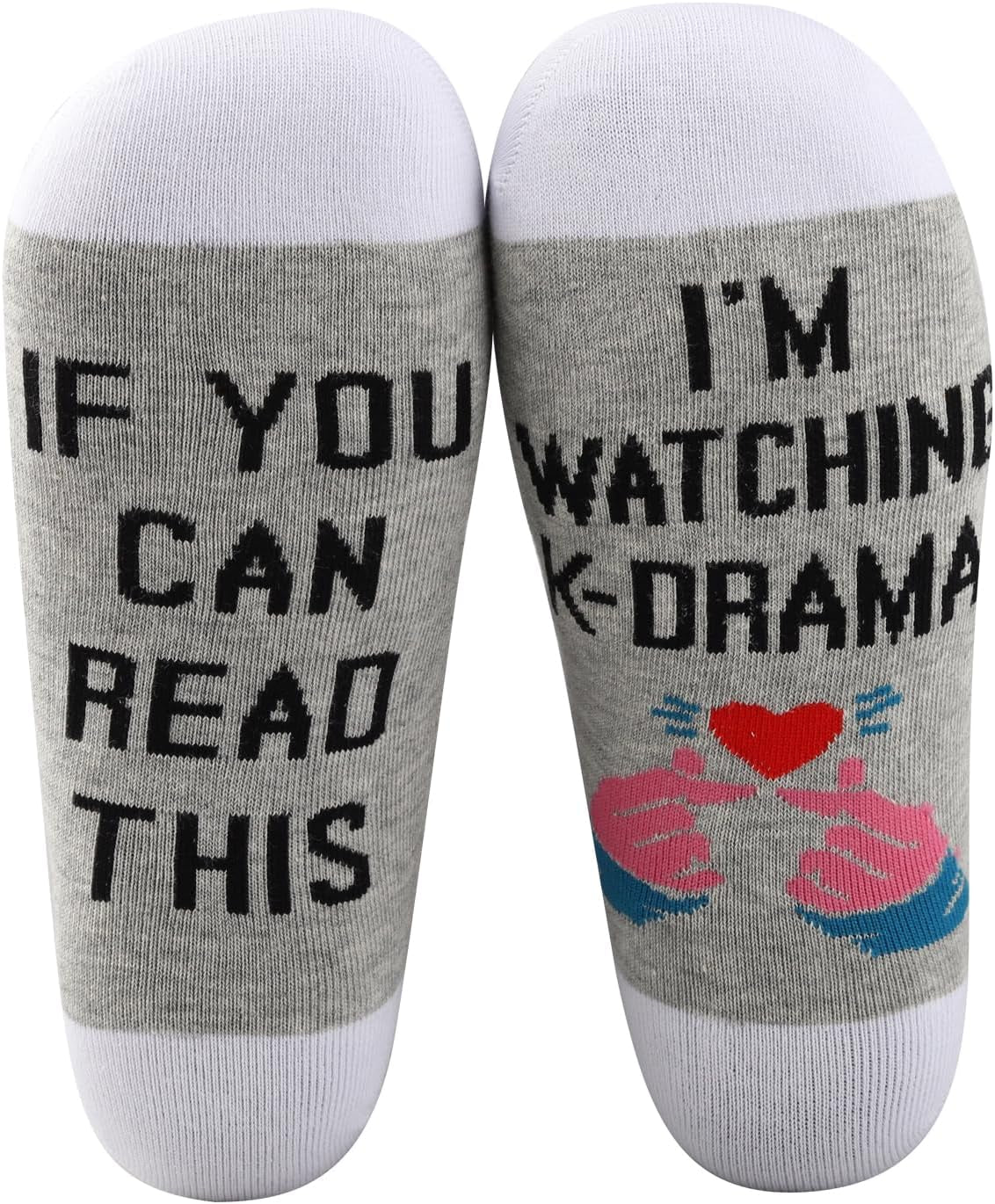 K Drama Socks Korean Drama Lover Gifts Korean Finger Love Symbol Socks Korean Drama Gifts K-Drama Mama Socks