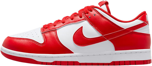 Dunk Low Retro Men'S Shoes (HF5441-104, White/White/University Red)