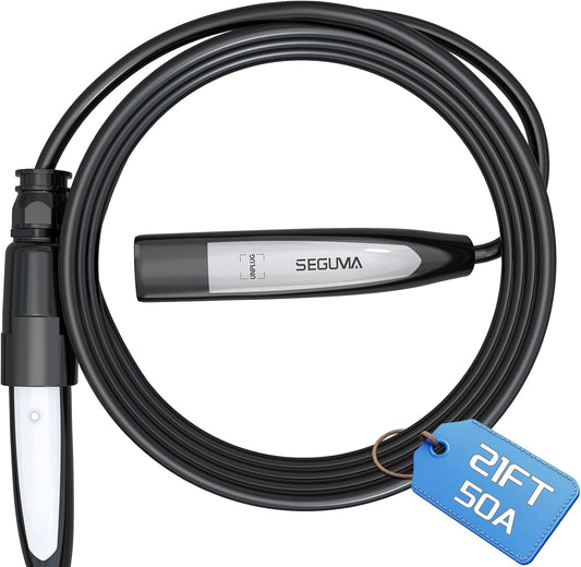 EV Charger Extension Cable for Tesla, up to 50A 21FT 240V 12KW NACS Extension Cable for Level 1&2 NACS Charger,Tesla Wall Connector, Tesla Extension Cord for Model Y/X/3/S